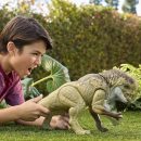 Mattel Jurassic World Rebirth Distortus Rex Action Figure, 22 Inch Rumble N Rampage Dinosaur Toy, 2 Attacks