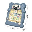 Puzzle Games - Pachinko & Magnetic Drawing Board - Grey