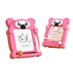 Puzzle Games - Pachinko & Magnetic Drawing Board - Pink