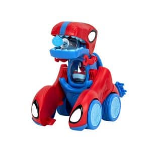 Jazwares - Spidey & His Amazing Friends - 2 in 1 Vehicle - Spidey-Rex Racer