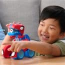 Jazwares - Spidey & His Amazing Friends - 2 in 1 Vehicle - Spidey-Rex Racer