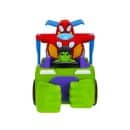 Jazwares - Spidey & His Amazing Friends Team Up - Hulk Smash Tank & Spidey Glider Jet