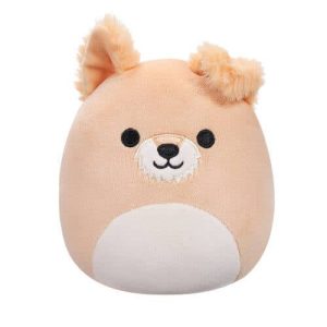 Jazwares Squishmallows - Core: Buddy Squad  - Tan Dog with White Belly - Cooper (5 Inch)