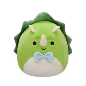 Jazwares Squishmallows - Core: Prehistoric Squad - The Green Triceratops - Tristan (7.5 Inch)