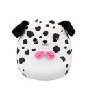 Jazwares Squishmallows - Core: Style Squad - White Dalmatian with Fuzzy Belly - Dustin (12 Inch)