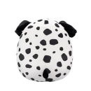 Jazwares Squishmallows - Core: Style Squad - White Dalmatian with Fuzzy Belly - Dustin (12 Inch)