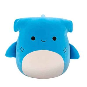 Jazwares Squishmallows - Core: Wildlife Squad - Blue Hammerhead Shark - Nitro (12 Inch)
