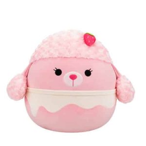 Jazwares Squishmallows - Core: Fusion Squad - The Strawberry Milkshake Poodle - Chloe (16 Inch)