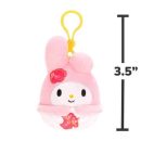 Jazwares Squishmallows - Clip-On Cartoon Animation: Sanrio - Hello Kitty & Friends - Hello Kitty (3.5 Inch)
