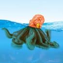 Zuru S001-ROBO ALIVE-WATER ACTIVATED-SERIES 1 - DEEP SEA MONSTER SURPRISE-SHRINK WRAP - ORANGE