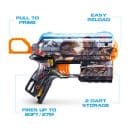 ZURU XSHOT SKINS SERIES 1 FLUX Jurassic World (8 Darts)