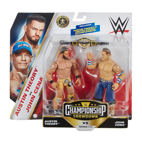 Mattel WWE Austin Theory vs John Cena WWE Championship Showdown (2-Pack) - Image 2