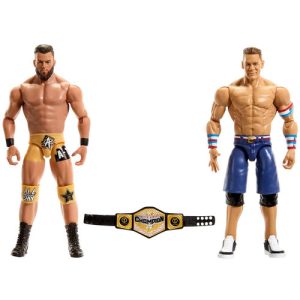 Mattel WWE Austin Theory vs John Cena WWE Championship Showdown (2-Pack)