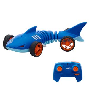 Mattel Hot Wheels Shark Speeder 1:15 Scale RC Vehicle, Battery-Powered Remote-Control Vehicle