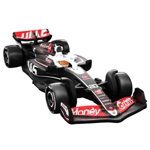 Mattel Hot Wheels 1:64 Scale Premium Die-Cast Formula 1 - MoneyGram Haas F1 Team - VF-24 (#20) (Kevin Magnussen) Collectible Toy Race Car