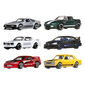 Mattel Hot Wheels Silver Series Streets of Japan 6-Pack
