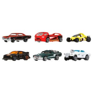 Mattel Hot Wheels Silver Series Legends Tour 6-Pack