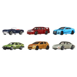 Mattel Hot Wheels Silver Series European Vehicles 6-Pack