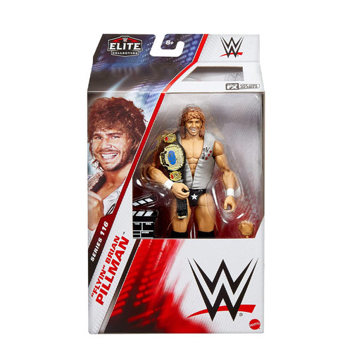 Mattel WWE Elite Action Figure, 6-inch Flyin' Brian Pillman - Image 2