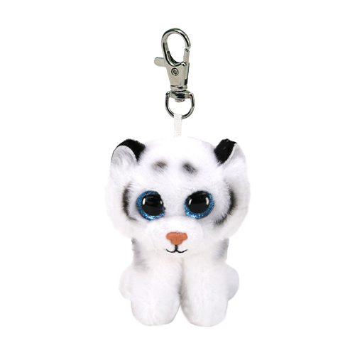 TY Beanie Boos Tiger Tundra White Clip 3 Inch