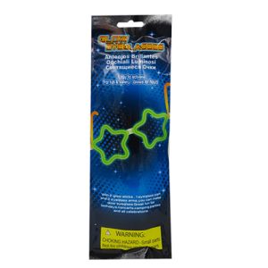 Glow Sticks Pentagram glasses