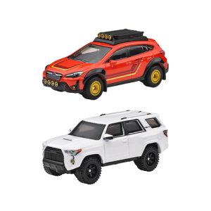 Mattel Hot Wheels Premium Car Culture 2-Pack Subaru Crosstrek & 2018 Toyota 4Runner