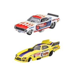 Mattel Hot Wheels Premium Car Culture 2-Pack 72 Plymouth Cuda FC & Rob'N Pinks