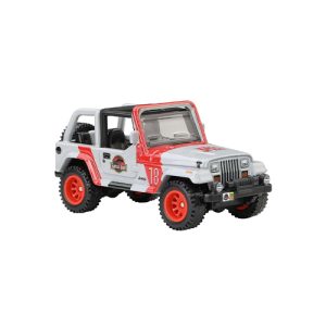 Mattel Hot Wheels Premium Pop Culture Jurassic Park 92 Jeep Wrangler Sahara (Group HXD63)