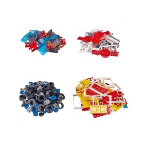Zuru - Max Build More - Construction Pack Wheels, Windows & Doors (250 Bricks)