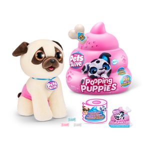 Zuru - Pets Alive - Pooping Puppies - Mystery Interactive Plush (Asst) (Series 1)