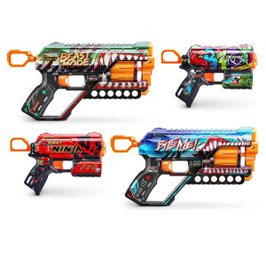 Zuru - X-Shot - Skins Double Griefer Double Flux Blaster Combo Pack (48 Darts)