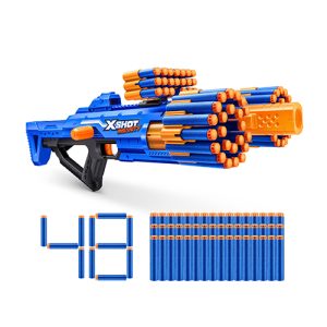 ZURU-XSHOT-INSANITY-SERIES 1-BERZERKO 8 SHOT (48Darts)-Open Box,6PCS/CTN
