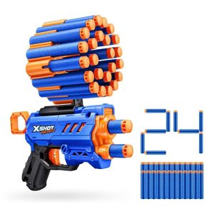 ZURU-XSHOT-INSANITY-SERIES 1-MICRO (24Darts) Open Box,12pcs/CTN