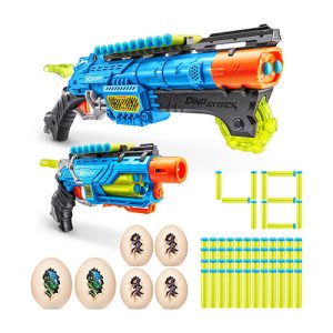 Zuru - X-Shot - Ultimate Dino Attack Combo Pack Hunter & Eliminator with 48 Darts
