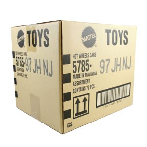 Mattel Hot Wheels Main Line Assorted Die-Cast Single Pack 1:64 (HW5785-97JH) Sealed Box (72 PCS)