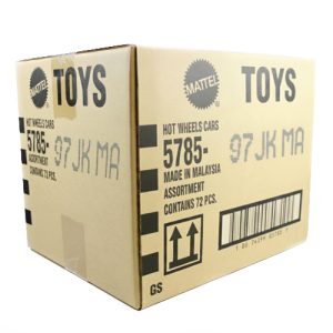 Mattel Hot Wheels Main Line Assorted Die-Cast Single Pack 1:64 (HW5785-97JK) Sealed Box (72 PCS)