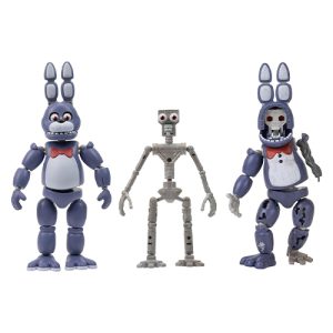 Jazwares Games: Five Nights at Freddys - Endo Series - Classic Bonnie & Withered Bonnie 6 Inch (Action Figure) (FNF0071)