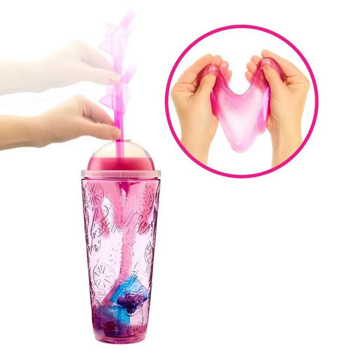 Mattel Barbie Pop Reveal Fruit Series Strawberry Lemonade Doll, 8 Surprises Include Pet, Slime, Scent & Color Change - Image 5
