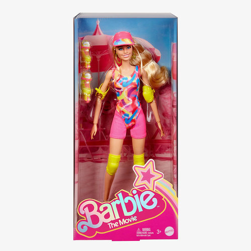 Mattel Barbie The Movie Collectible Doll, Margot Robbie As Barbie in Inline Skating Outfit - Image 2