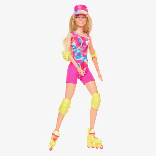 Mattel Barbie The Movie Collectible Doll, Margot Robbie As Barbie in Inline Skating Outfit - Image 3