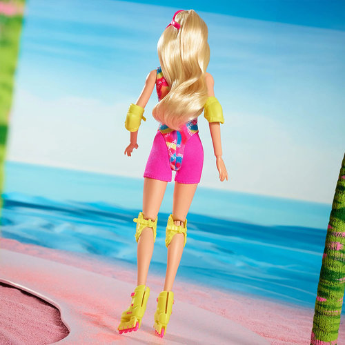 Mattel Barbie The Movie Collectible Doll, Margot Robbie As Barbie in Inline Skating Outfit - Image 6