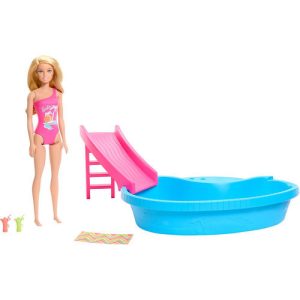 Mattel Barbie® Pool with Doll - Refreshed
