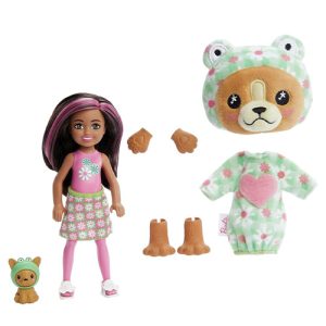 Barbie Chelsea Cutie Reveal Fashion Doll - Teddy Bear as Frog Assortment HRK29 (HRK27)