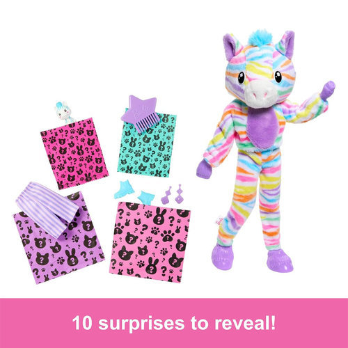Mattel Barbie Cutie Reveal Color Dream Series - Zebra - Image 3