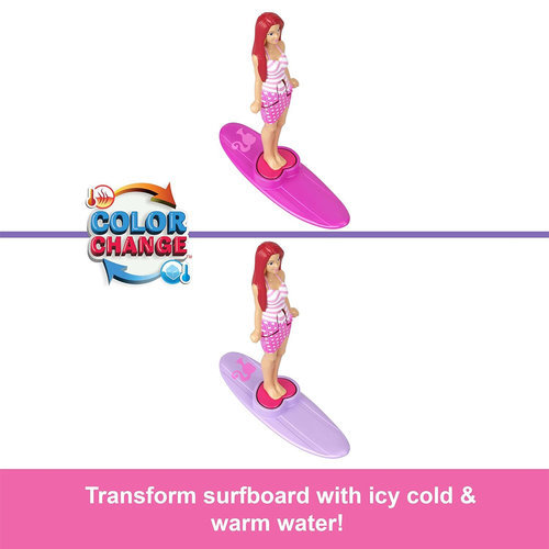 Mattel Barbie Mini Barbieland Doll & Vehicle Sets With 1.5-Inch Doll & Iconic Toy Vehicle HYF35 (HYF38) - Image 3