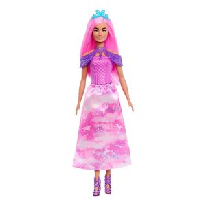 Mattel Barbie Advent Calendar with Doll & 24 Surprise Accessories Including Unicorn & Pets, Transform Fashion Doll into Mermaid, Fairy & More