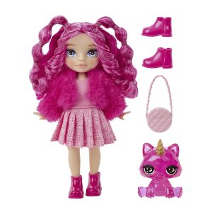 MGA - Rainbow High Littles Doll - Magenta Monroe