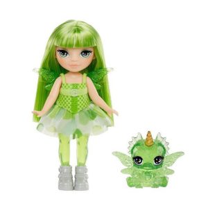 MGA - Rainbow High Littles Fantasy Fairies Doll - Emerald Hunter