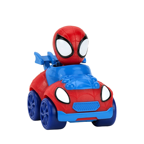 Jazwares- Super Heroes: Marvel - Spidey & His Amazing Friends - Mini Vehicle Blind Box with Figure Wave 1 (One Random Piece) (CDU16PCS) - Image 3