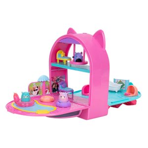 Jazwares  Squishmallows - Squish-a-longs: Party Pack On-The-Go Playset (3 Mini Squish & 9 Accessories Included)